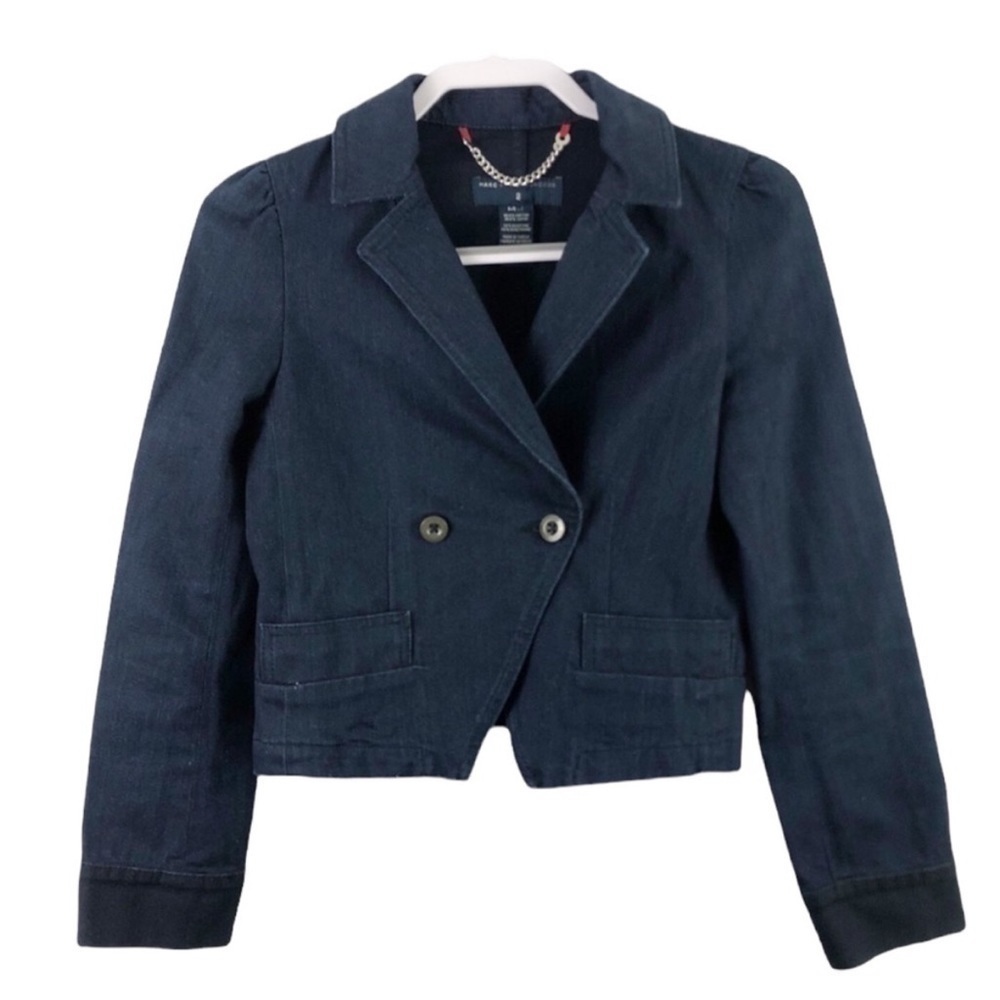Marc By Marc Jacobs Cropped Jean Jacket